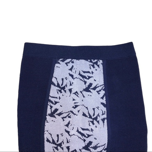 Rebecca Minkoff bodycon color block floral skirt - Picture 4 of 5